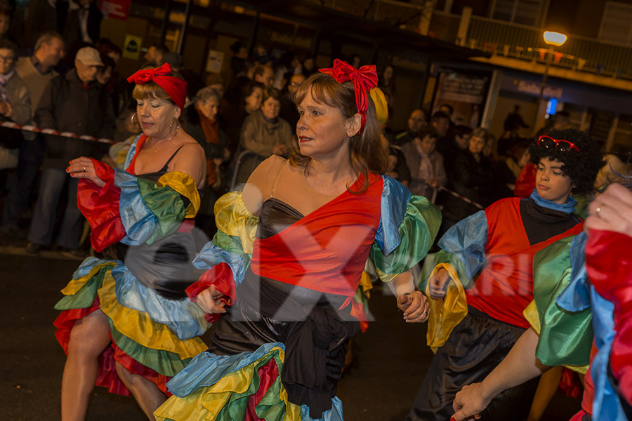 Rua del Carnaval de Les Roquetes del Garraf 2017